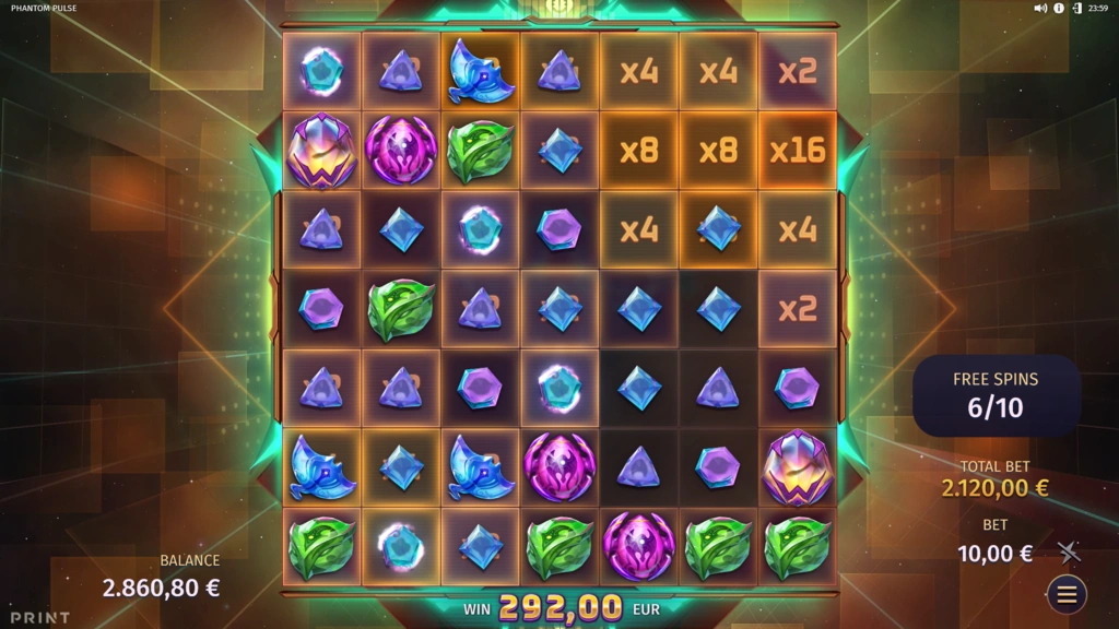 Phantom Pulse Free Spins